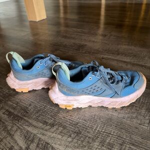 Hoka Blue Athletic Shoes